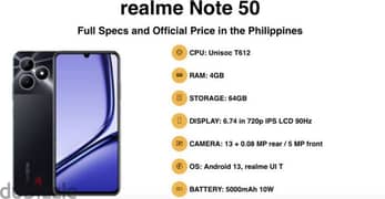 Realme Note 50