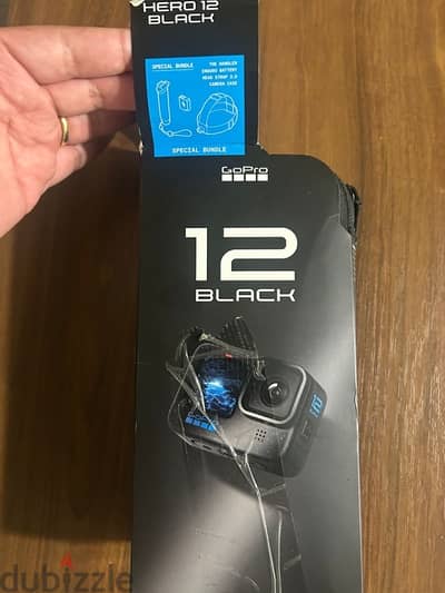 Go pro 12 black bundle accessories (special edition ) like new