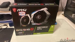 MSI GTX 1660 Geo force 0