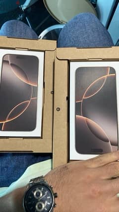 i phone 16 pro max 256 new Middle east  Desert titanium 0