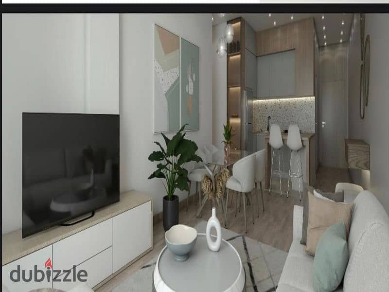 Apartment finished with air conditioners in El Karma Compound Sheikh Zayed with the lowest down payment and installments 9