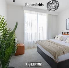 شقه 3 غرف   تشطيب الترا سوبر لوكس للبيع في كمبوند Bloomfields من تطوير مصر بجوار مدينتي