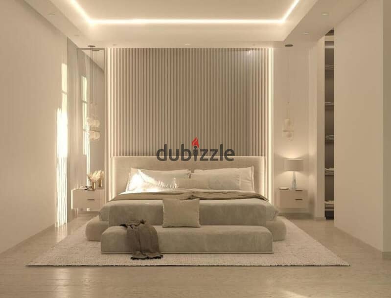 A 185-square-meter apartment with hotel-quality finishing, offering the highest investment return in the heart of Sheikh Zayed 1