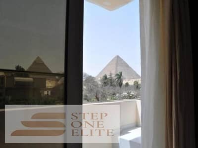 2-room apartment for sale in front of the pyramids in installments in Sun Capital October Compound