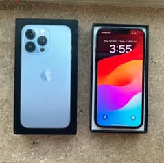 Mobile iPhone 13 Pro 128 Blue, موبايل ايفون ١٣ برو ١٢٨ لبني