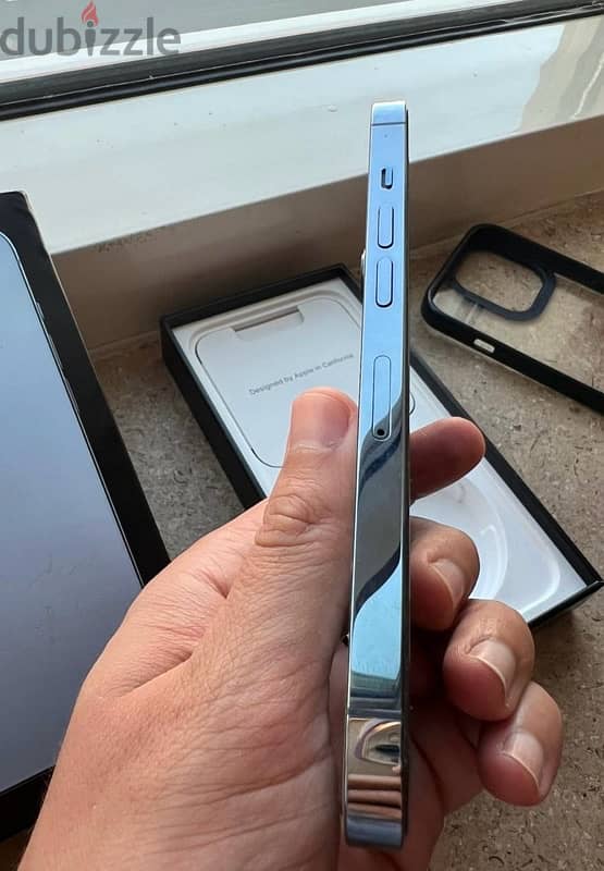 Mobile iPhone 13 Pro 128 Blue, موبايل ايفون ١٣ برو ١٢٨ لبني 4