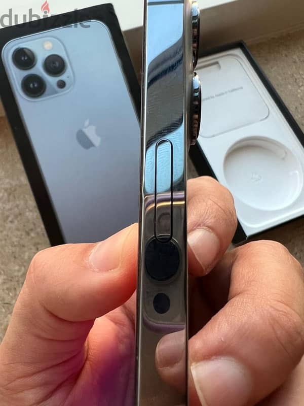 Mobile iPhone 13 Pro 128 Blue, موبايل ايفون ١٣ برو ١٢٨ لبني 12