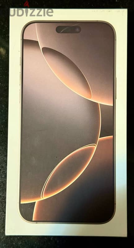 Iphone 16 Pro Max Desert Titanium 256 GB, Sealed Middle East version. 2