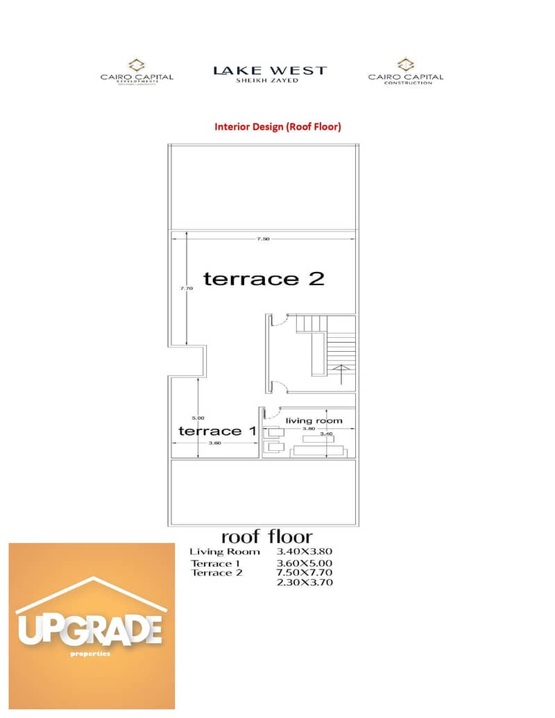 Corner Townhouse Villa, 265 sqm, Immediate Delivery, Direct on Beverly Hills, Lake West Compound 1, on Waslet  Dahshour 2