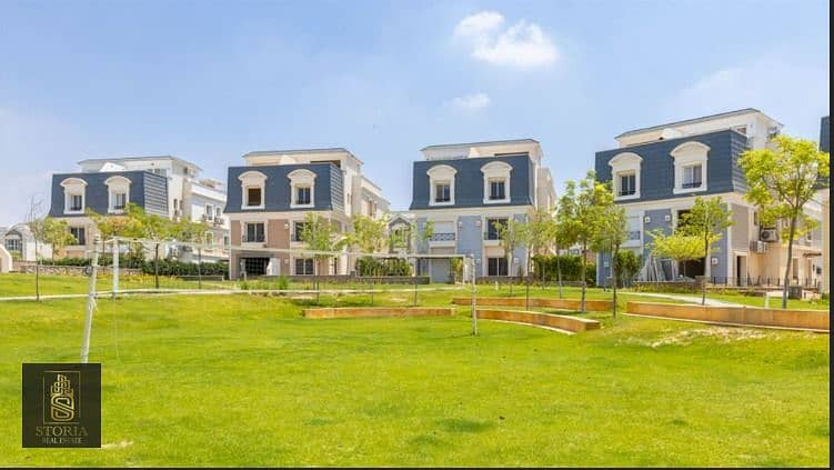 Villa for sale in the "KingsWay" Mountain View project, 6 October, in installments 2