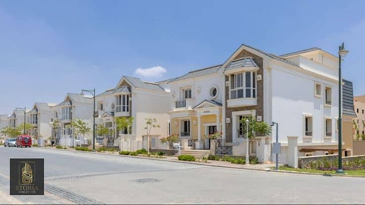 Villa for sale in the "KingsWay" Mountain View project, 6 October, in installments 4