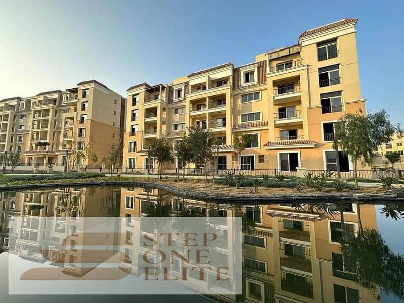 Apartment for sale 140m in Mostakbal City, New Cairo - Sarai Compound - Integrated 0