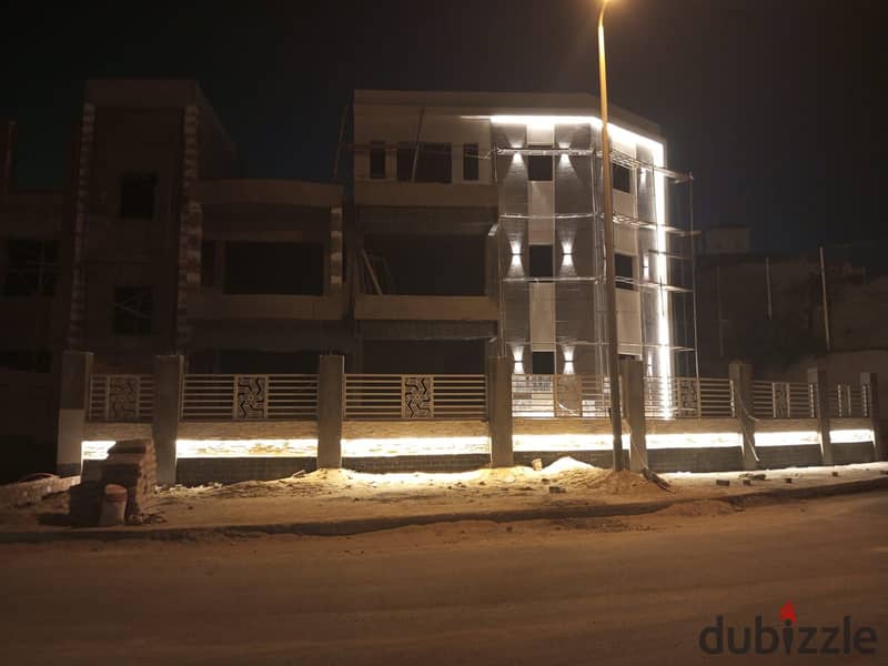 Apartment for sale, 250 meters, the best location in Zayed, next to Kababji Palace, open view on the square 2