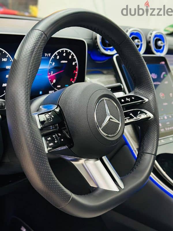 مرسيدس2023 GLC200رخصت لم تستخدم اسكرينه بالخارج قسط فوائد تبدأ من 15% 4