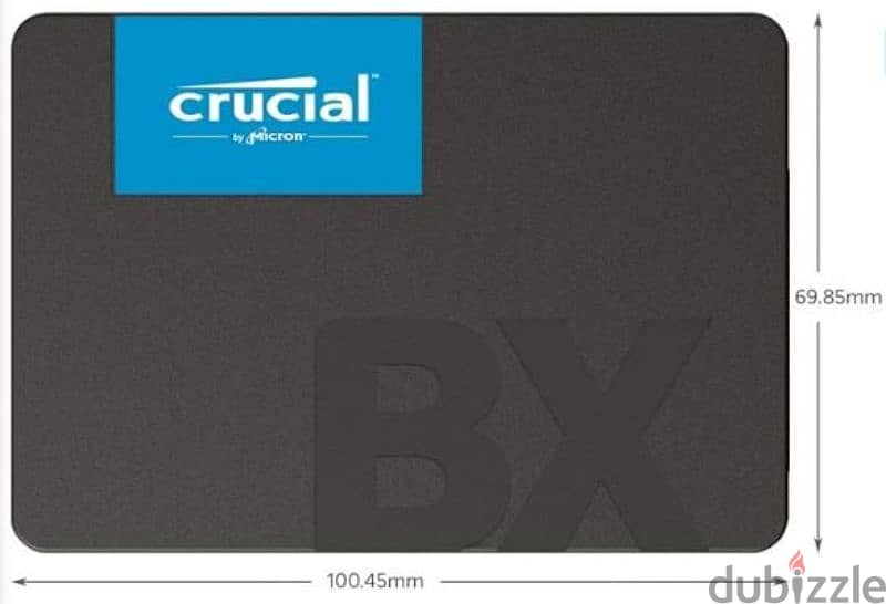 Hard Desk Crucial BX500 SSD 500 Giga - Sata for Laptop and PC 2