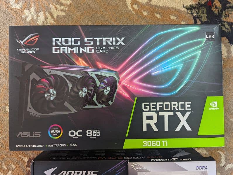 Bundle without storage or case RTX3060ti 2