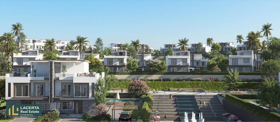 Town House 288 m with 10% Down Payment in V-levels by Dunes Sheikh Zayed 7