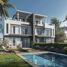 Corner town house villa for sale in central Sheikh Zayed City, right across from Beverly Hills and minutes away from Mall of Egypt and Mall of Arabia