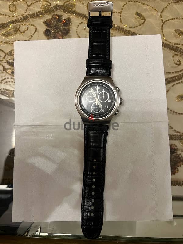 swatch chronograph watch brand new conditions swiss made 1