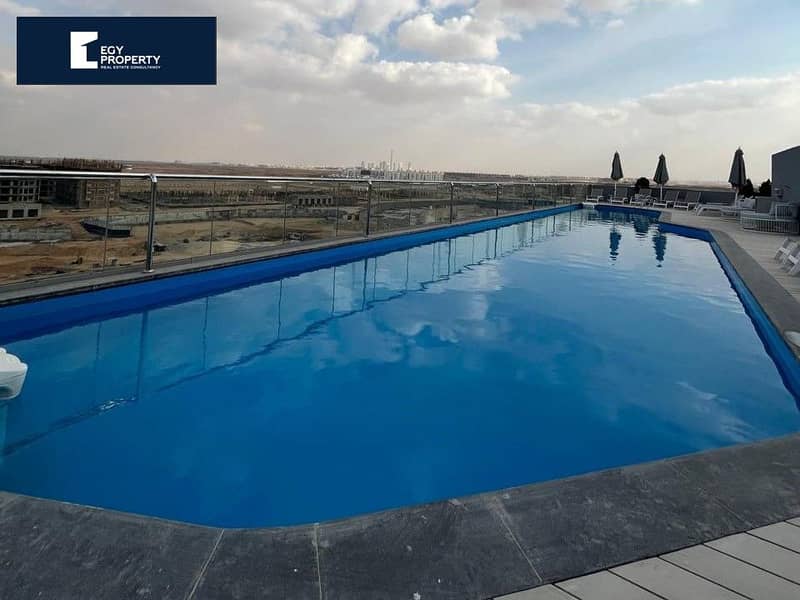 Duplex  with The Lowest Price in  Bloomfields Future City For Sale Enjoy The Pool in The Roof Pay Installments Till 2029 6