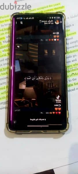 شاشه شاومي 11t فيها لاين شاشه اصليه