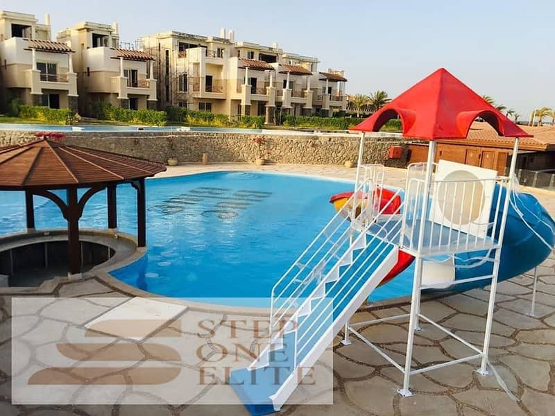 Chalet for sale, 110 sqm, first row on the sea, in Ain Sokhna 9