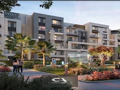 5% a down payment, own a fully finished apartment with a garden, in equal installments, fully finished, in Palm Hills _ Badya 0