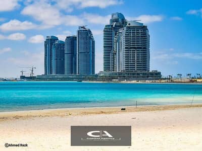 With only 5% down payment, own your apartment in New Alamein Towers, with a view on the sea Latin District | Ready To Move , fully finished