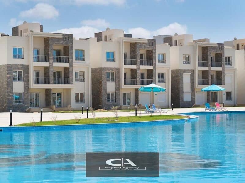 3-room chalet with Ready To Move  in Sea View Ras El Hekma - fully finished with a view of the swimming pool - 20% cash discount 2