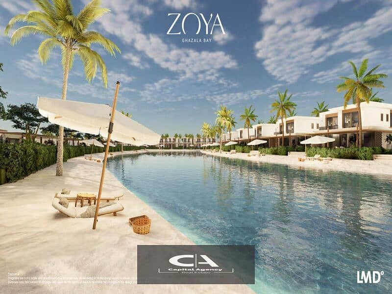 With a 40% cash discount, a distinctive chalet for sale in Zoya North Coast | View directly on the lagoon 23