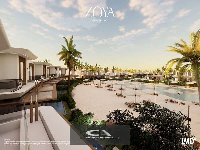 With only 10% down payment, a finished chalet with air conditioners in Zoya, North Coast View on the lagoon | 40% cash discount 21