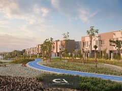 With only 5% down payment, an apartment for sale in the heart of October in Badya Palm Hills Compound Prime location view on the landscape 0