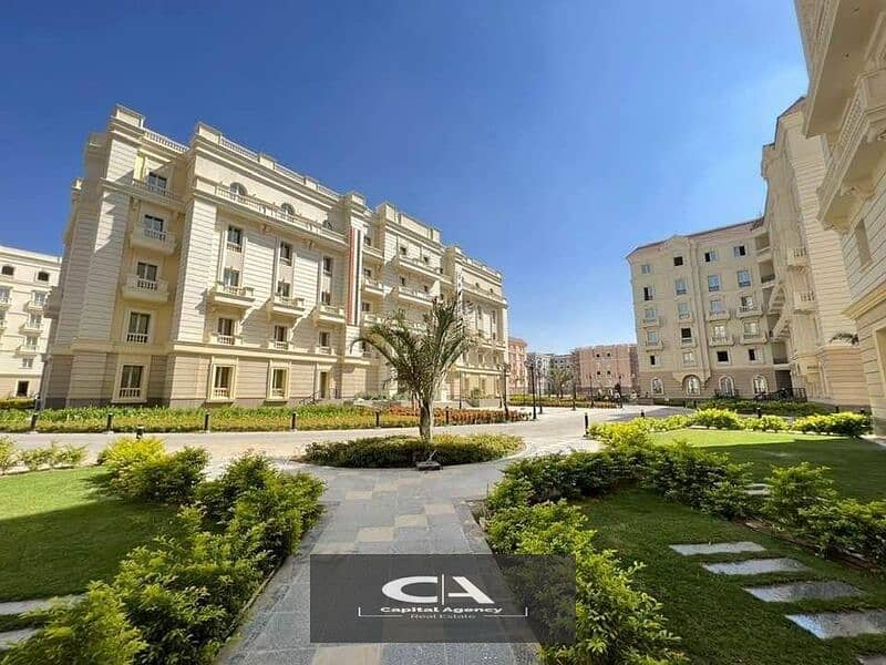 احجز شقتك في قلب العاصمه الاداريه | تشطيب كامل مبني علي الطراز الفرنسي | استلام فوري | 5% مقدم * Garden city * 5