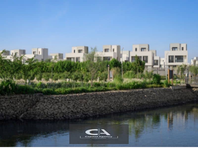 Apartment for sale, fully finished, receipt soon, in Al Burouj Compound  without  down payment _ View on the landscape 11