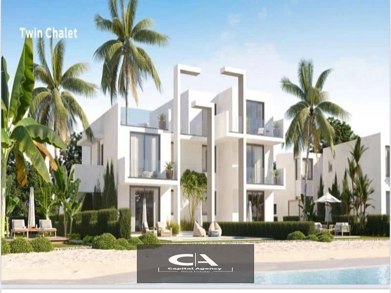 Chalet next to La Vista Bay, in the heart of the coast in D Bay With only 5% down payment Real estate developer Tatweer Misr 16