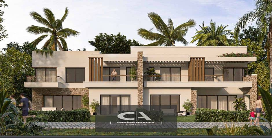 3-room chalet with garden  for sale, fully finished, in Telal Ain Sokhna 27% cash discount | Prime Location | Only 10% down payment 6