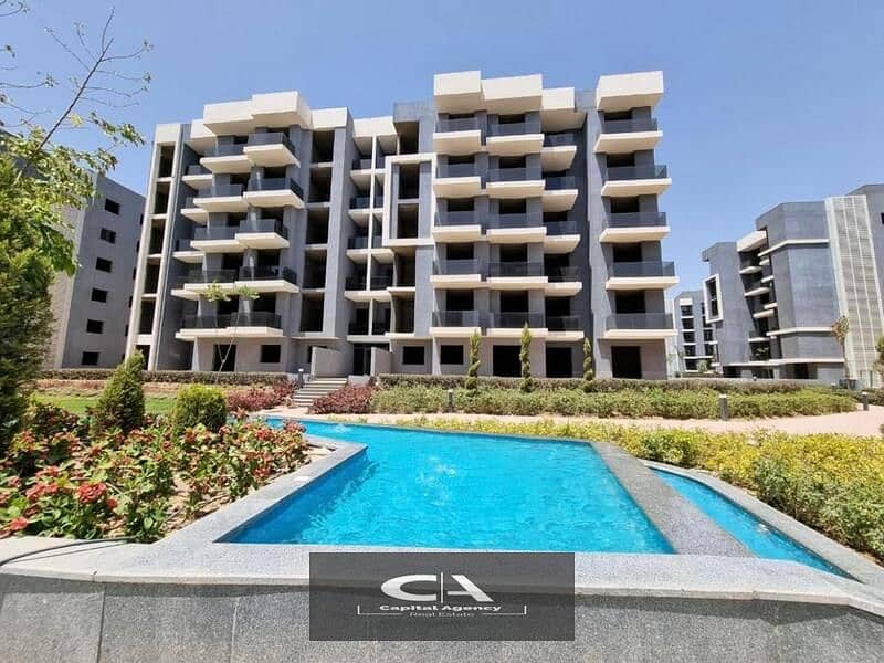 Ground floor apartment with garden, immediate receipt, in the heart of October, with 10% down payment and equal installments Sun Capital 0