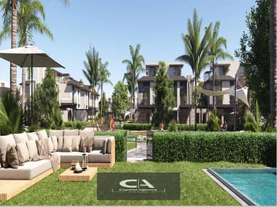 Garden villa *Resale* with a private garden area in East Hills, first row on the Lagoon