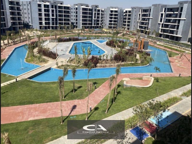 Ground floor apartment with garden, immediate receipt, in the heart of October, with 10% down payment and equal installments Sun Capital 5