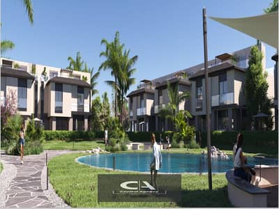 Sky Villa *Resale* with a private roof area with a view directly onto the lagoon in Telal East