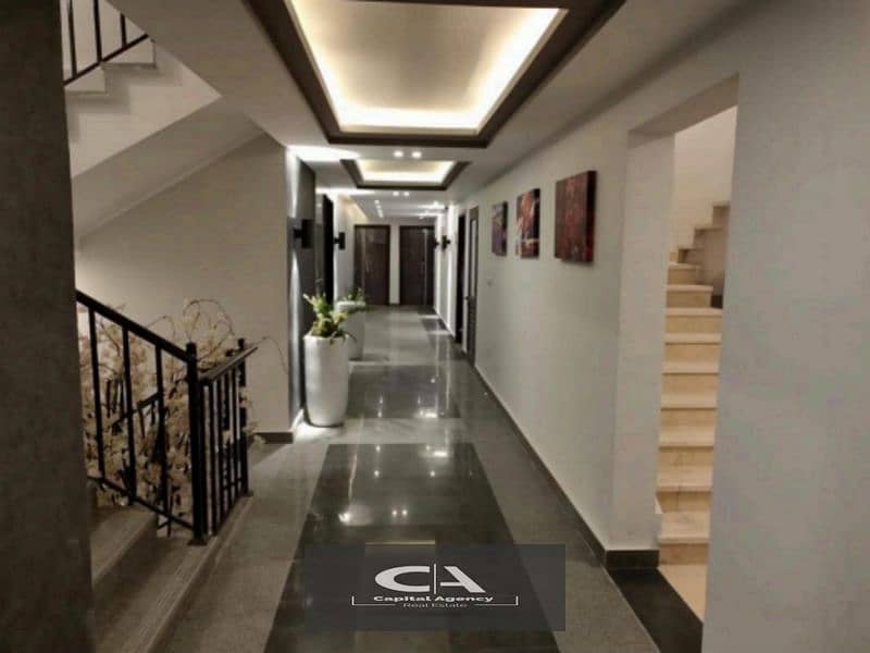 Ground floor apartment with garden, immediate receipt, in the heart of October, with 10% down payment and equal installments Sun Capital 9