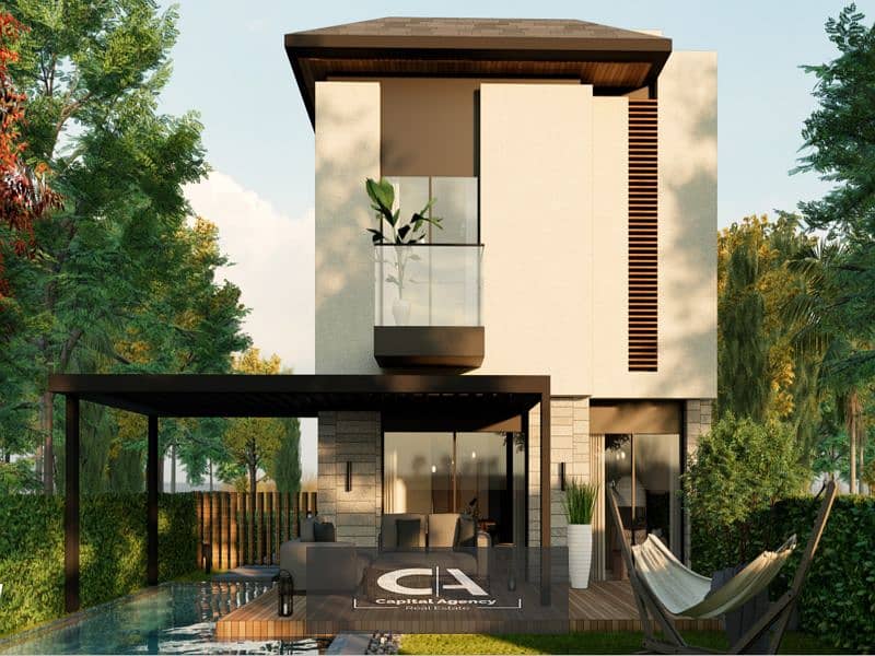 Sky Villa *Resale* with a private roof area with a view directly onto the lagoon in Telal East 11