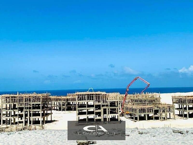 With a 5% down payment, own a fully finished chalet , with a 31% cash discount and two years’ receipt in Ras El Hekma, North Coast - Cali C 21