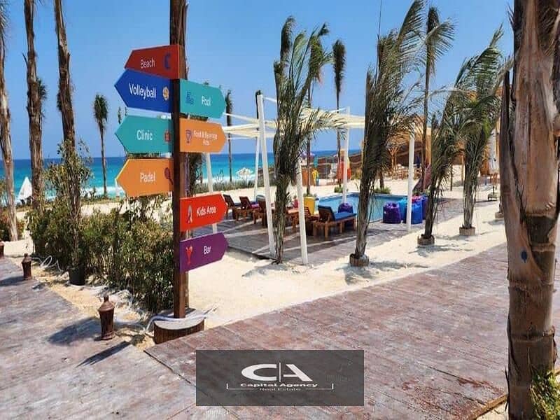 Roof chalet with a 5% down payment, fully finished, with a 31% cash discount and two years’ receipt in Ras El Hekma, North Coast - Cali Coast | Cali C 6