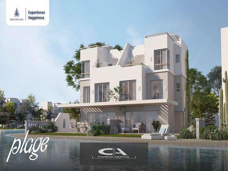 Chalet in Mountain View Sidi Abdel Rahman next to Hacienda and Marassi | Fully finished with air conditioners With only 5% down payment 1