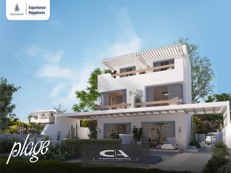 Chalet in Mountain View Sidi Abdel Rahman next to Hacienda and Marassi | Fully finished with air conditioners With only 5% down payment 2