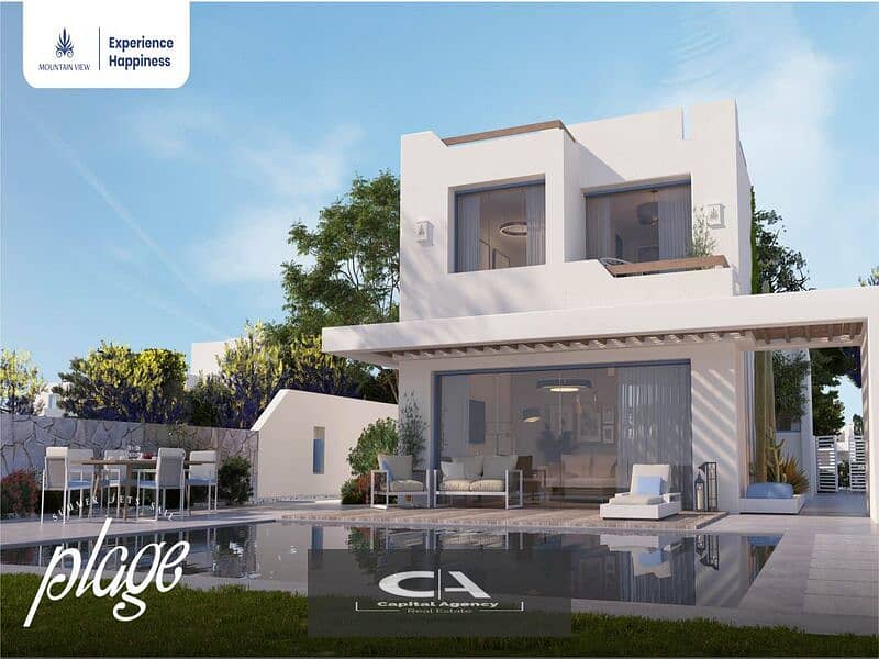 Chalet in Mountain View Sidi Abdel Rahman next to Hacienda and Marassi | Fully finished with air conditioners With only 5% down payment 8