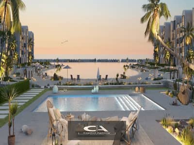 With only 5% down payment, a chalet for sale in Ras Al-Hekma Developer Tatweer Misr | View on the sea