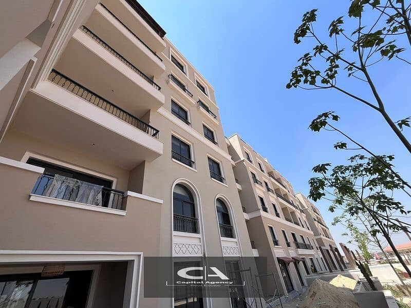 Over the cityscape, an apartment for sale, 203 meters, receipt 2025, fully finished, with the real estate developer, Dorra, in the heart of New Zayed, 2