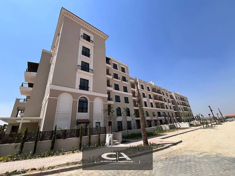 apartment for sale, fully finished, with the real estate developer, Dorra, in the heart of New Zayed, in the Village West Compo 16